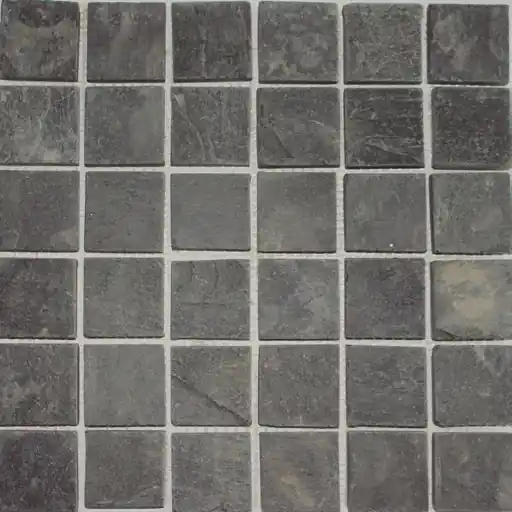 Achat Immédiat Mosaïque quartz noir sur plaque 30,5 x 30,5 cm