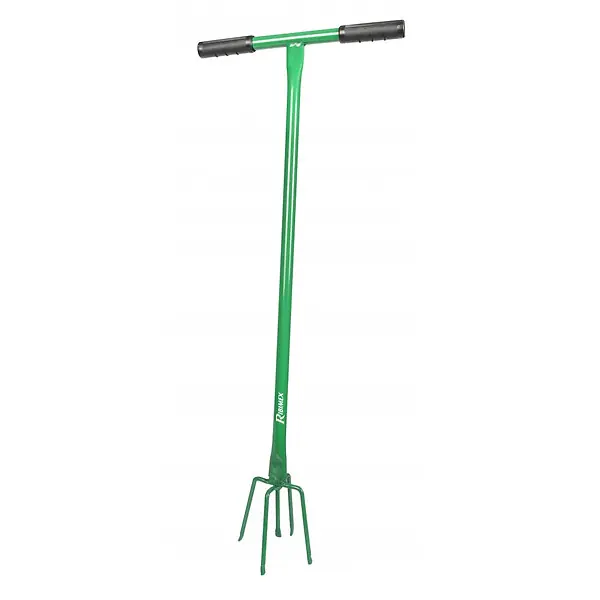 Solde Bêche à griffes PRGB1 pour aérer la terre 5 dents hauteur 1m Ribimex