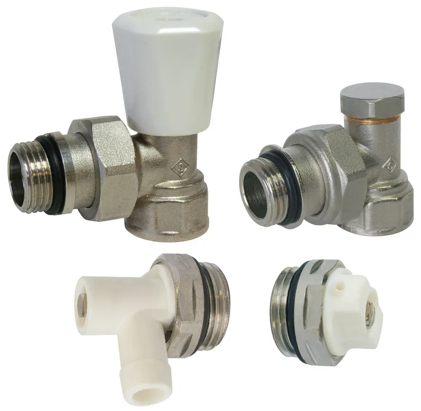 Kit robinet de radiateur avec tête manuelle SOMATHERM Vente Flash