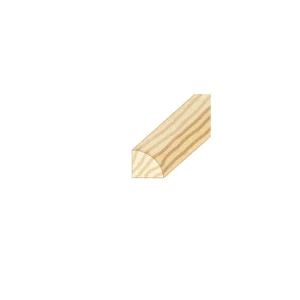 Populaire Quart de rond en pin sans noeud 27 x 27 x 2400 mm