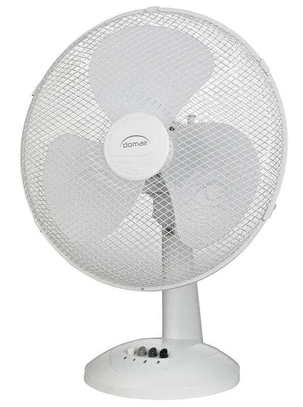 Bon Plan Ventilateur de table 40 cm blanc DOMAIR