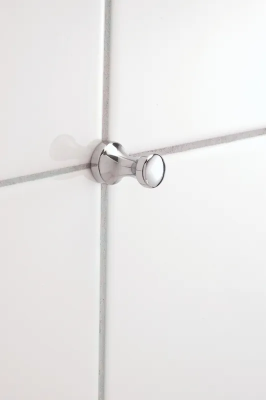 Meilleur Prix Crochet mural inox chromé Basic WENKO