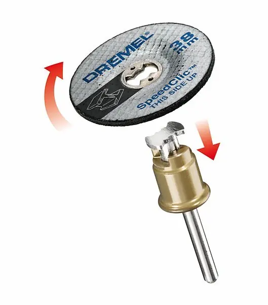 Disques à meuler EZ SpeedClic par 2 DREMEL Prix Promo