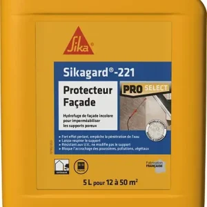 Protection façade hydrofuge - 5L SIKA Expédition Rapide