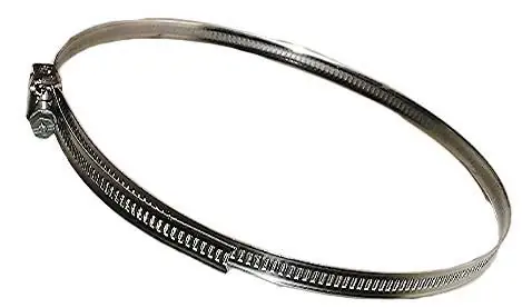 Colliers de serrage métalliques plats à tête basculante 55 à 230 mm par 2 AUTOGYRE Certifié