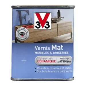Acheter En Ligne Vernis mat meubles et boiseries 0.25 litre chêne doré