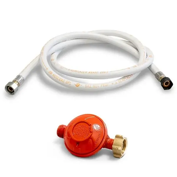 Commande En Gros Détendeur gaz PROPANE 37 mbar + Tuyau gaz butane/propane souple 2,00 m KEMPER