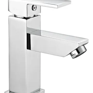 Expédition Rapide Mitigeur lavabo - Laiton - Gerzat - Chrome - Bec fixe ROUSSEAU