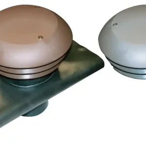 Chapeau de toiture pour VMC diamètre 125 capots tuile par 2 et ardoise AUTOGYRE Populaire