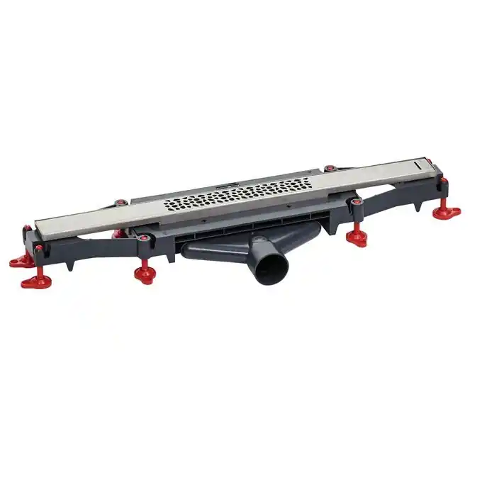 Remise Caniveau de douche extra-plat So line 500 mm avec guide pentes intégrés WIRQUIN
