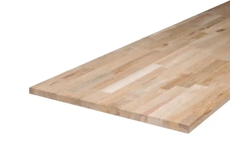 Super Prix Plan de travail bois massif chêne bords droits - 26 x 650 x 2400 mm - AJ TIMBER