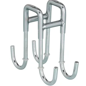 Crochet double acier inox pour porte de douche WENKO Prix Cassé