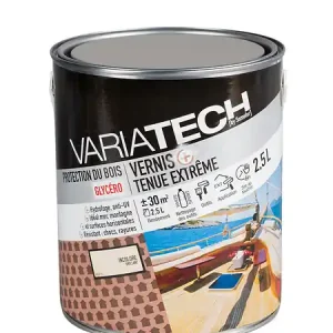 Commande En Gros Vernis extérieur Résistance extrême - Incolore - 1L VARIATECH