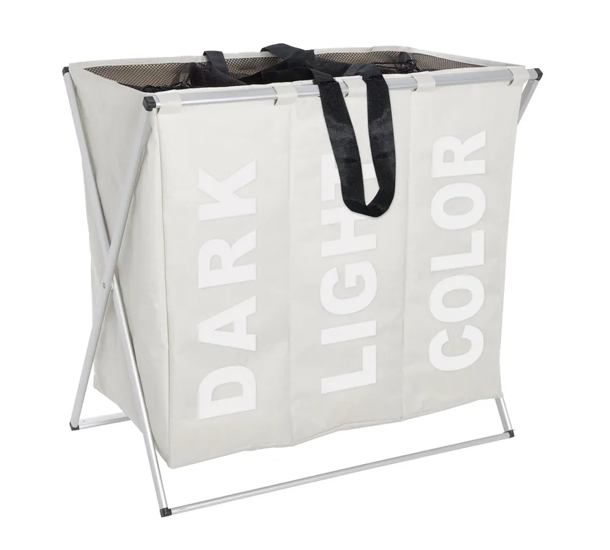 Vente Flash Panier à linge trio beige