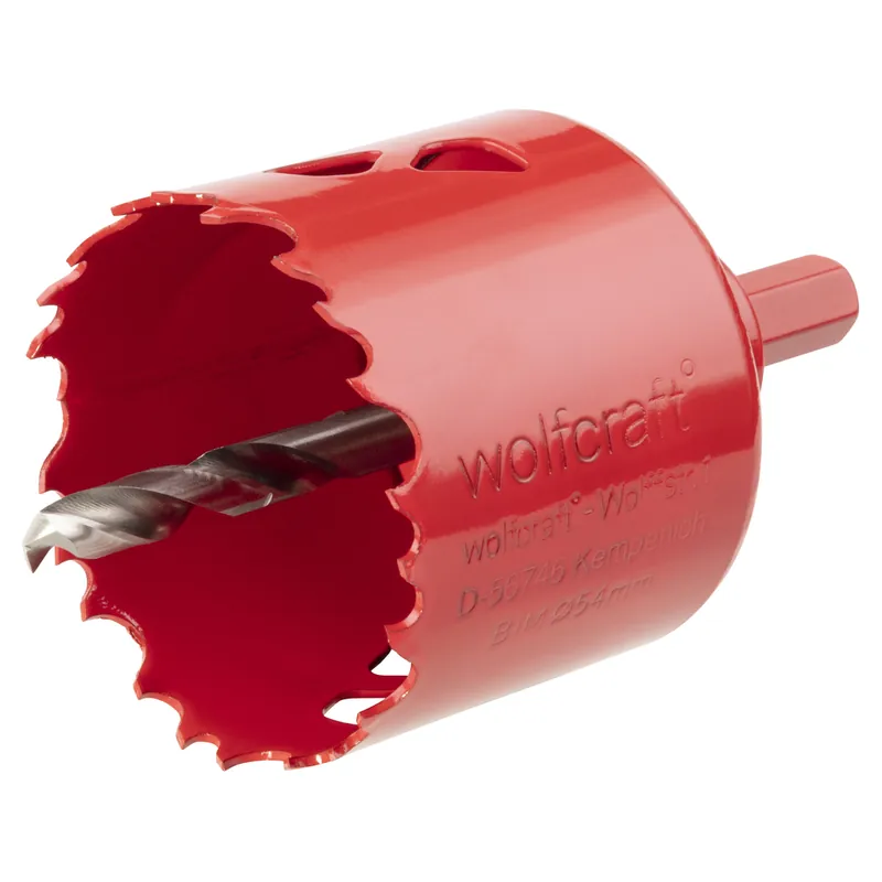 Acheter Direct Scie cloche multi-matériaux diamètre 54 mm WOLFCRAFT