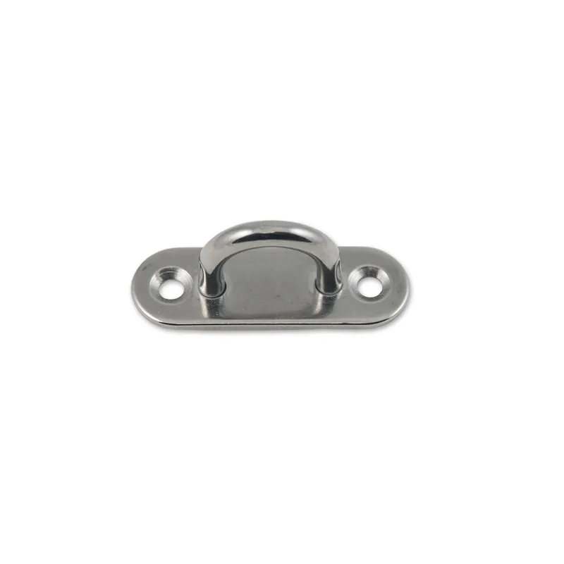 Retour Gratuit Platines oeil acier inoxydable AISI 304 diamètre fil 5 mm largeur intérieur oeil 17 mm 60 x 20 mm CHAPUIS