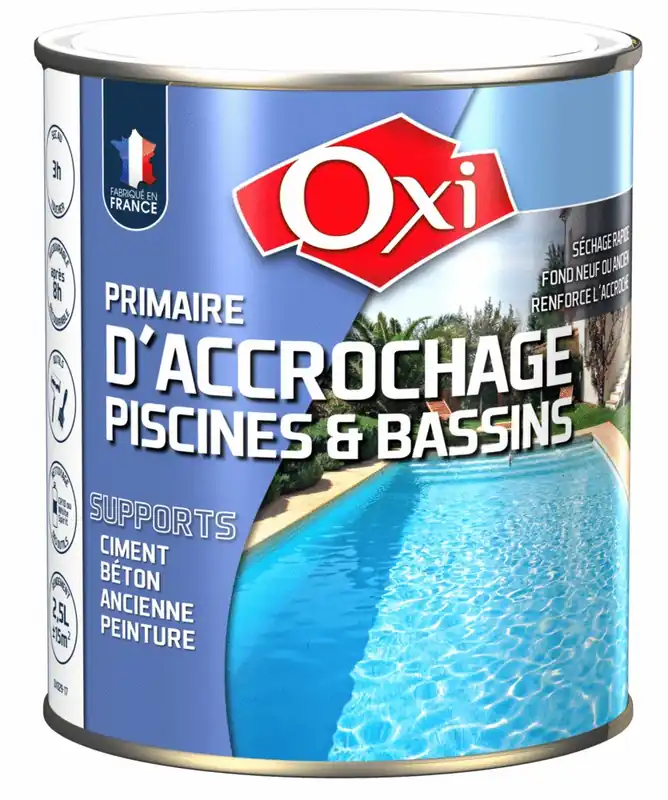 Sous-couche spécial piscines et bassins 2.5 l - OXI Commander Maintenant