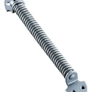 Ferme-porte à ressort Spiral modèle nÂ°74 avec verni diamètre 23mm acier finition argent â “ GROOM - 174001U Populaire