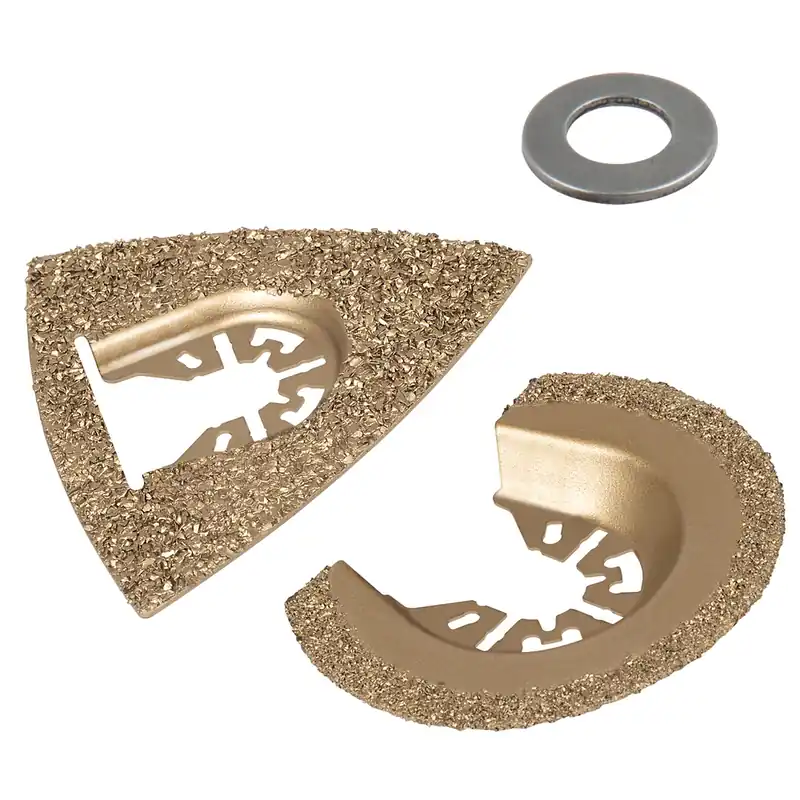 Accessoires lame de scie + plateau abrasif spécial carrelage pour outil multifonction WOLFCRAFT Commande En Gros