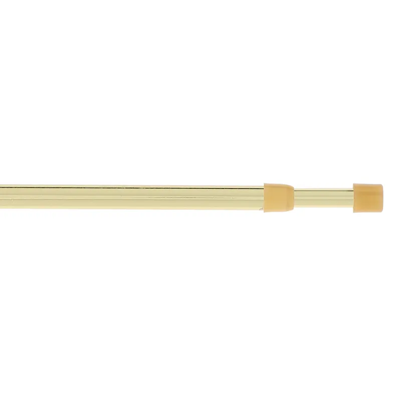 Promotion Saisonnière Tringle de vitrage autobloquante en métal de 40 à 65 m diam 8 mm Finition Laiton - MOBOIS