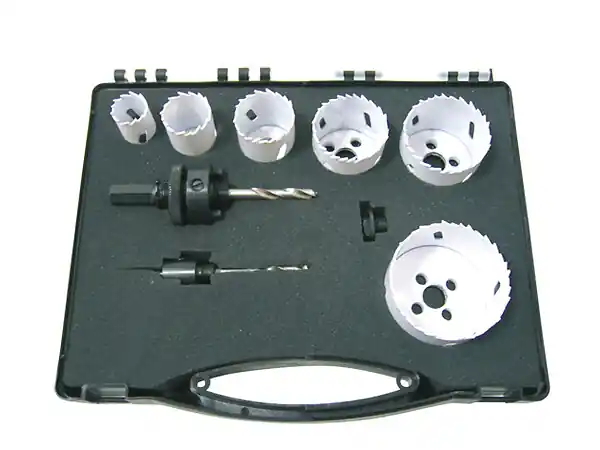 Coffret 6 trépans bimétal - HSS - 22 à 68mm LEMAN Marque