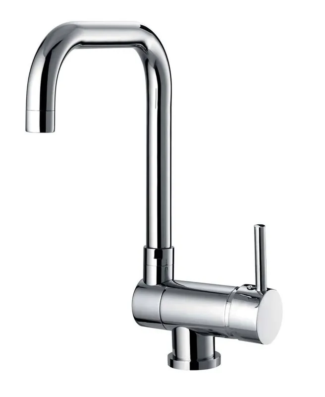 Robinet de cuisine rabattable Chrome New Oslo - ESSEBAGNO Vente Directe