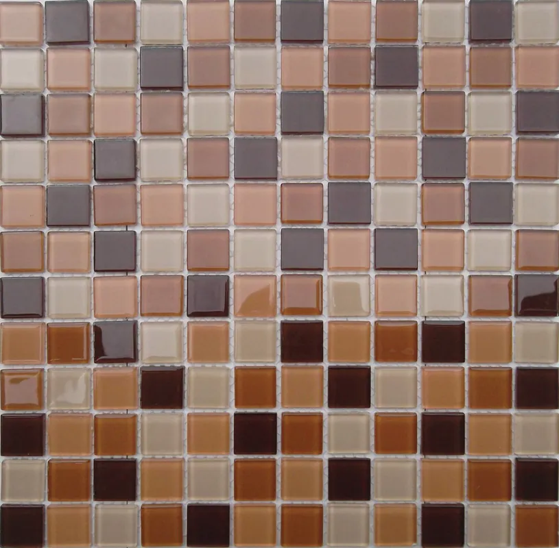 Affaire À Saisir Mosaïque mur intérieur/extérieur beige/orange MALLA MURANO 30 x 30 cm vendu à l‘unité DISTRIMAT