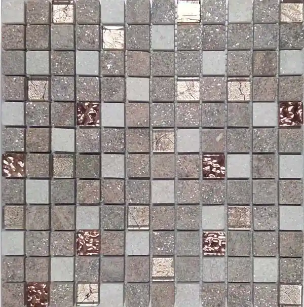 Mosaïque sol/mur intérieur/extérieur rose MALLA URALES 30 x 30 cm vendu à l‘unité DISTRIMAT Offre Exclusive