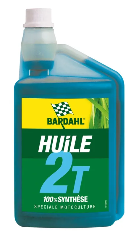 Huile 2 temps 100% synthèse 1 litre BARDAHL Prix Cassé