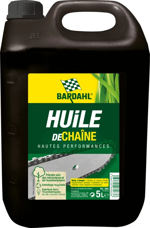 Huile de chaîne de tronçonneuse 5 L BARDAHL Prix Bas