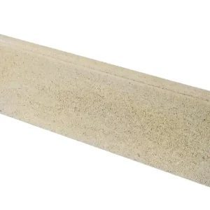 Quantité Limitée Bordure de jardin P2 béton ton crème 6 x 28 x 100 cm GGI