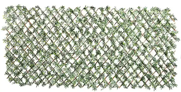 Treillis osier vigne vierge artificielle 1x2m IDEAL GARD Super Prix