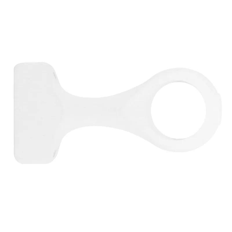 Support à oeil en bois diam 28 mm Finition Blanc laqué - MOBOIS Prix Réduit