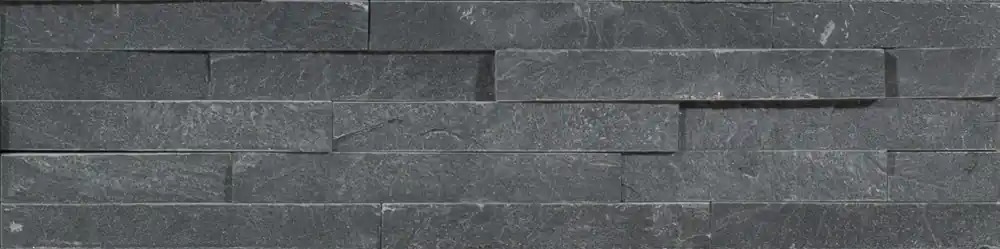 Parement intérieur et extérieur noir paquet de 0,54m² Certifié