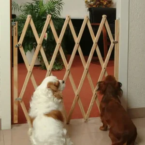 Authentique Barrière extensible pour animaux largeur de 60 à 110 cm SPTD
