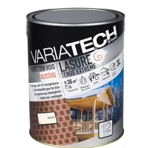 Lasure extérieure incolore - 3L VARIATECH Offre Spéciale