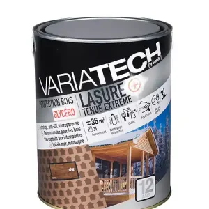 Acheter Direct Lasure extérieure chêne - 3L - Protection 12 ans VARIATECH