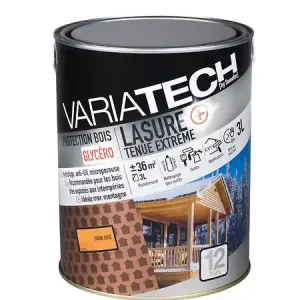 Quantité Limitée Lasure protection extrême chêne doré - 3L VARIATECH