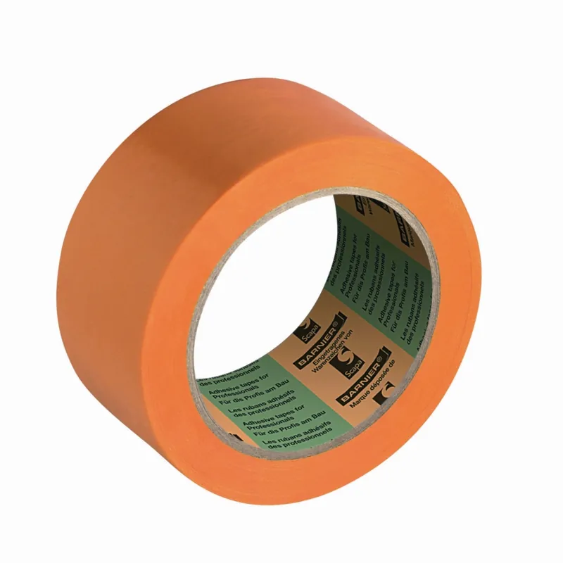 Acheter En Ligne Adhésif batiment orange 33 m x 50 mm - BARNIER