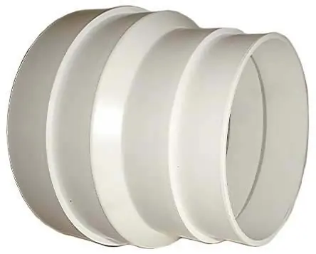 Achat Immédiat Réduction conique en PVC 125 - 150 mm pour gaine VMC AUTOGYRE