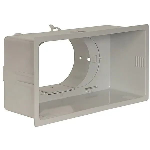 Plénum pour grilles de diffusion - Largeur 400mm Hauteur 150mm - Piquage arrière 160 - 200 - 250mm AXELAIR Marque