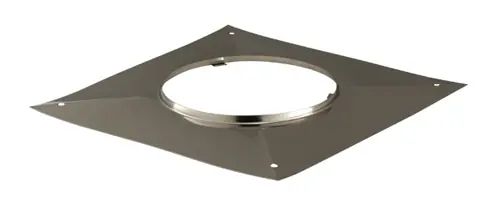 Offre Limitée Plaque supérieure d‘étanchéité carrée 35 cm diamètre 80 mm POUJOULAT