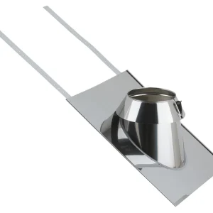 Petit Prix Solin inox 15 à 30 degrés diamètre 150 mm POUJOULAT