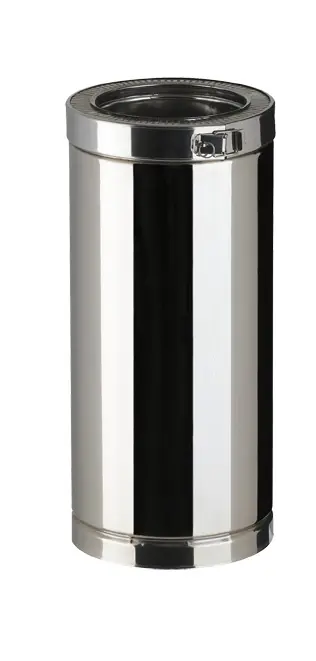 Offre Du Jour Elément droit Therminox 45 cm diamètre 150 mm POUJOULAT
