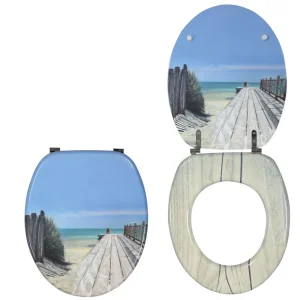 Dernière Chance Abattant de WC Trendy holiday beach WIRQUIN