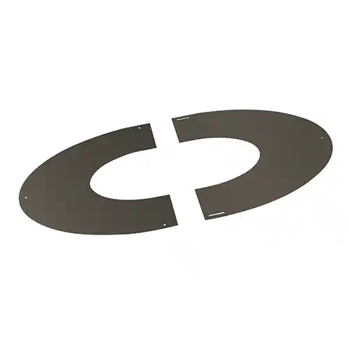 Expédition Rapide Plaque de propreté pour pente diamètre 80 mm noir POUJOULAT