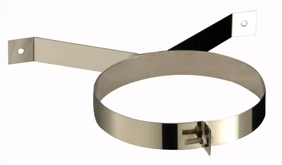 Expédié Aujourd'hui Collier mural inox diamètre 130 mm POUJOULAT