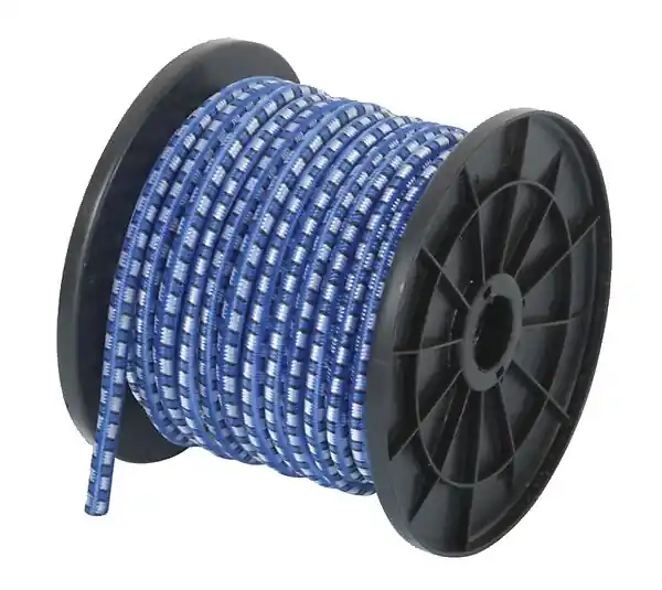 Dernière Chance Sandow polypropylène 6mm en bobine de 100m standard noir - CORDERIES TOURNONAISES - 55/1443 CORDERIE TOURNONAISES
