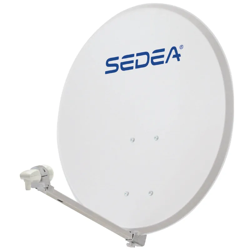 Acheter En Ligne Parabole satellite acier Ø85cm avec tête LNB - Quick SEDEA
