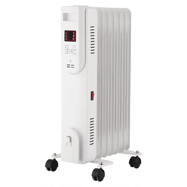 Vente Directe Radiateur mobile bain d‘huile DigiOil 1500W - Voltman